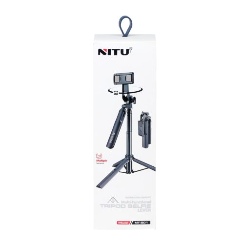 سه پایه نگهدارنده گوشی موبایل و دوربین مدل Nitu NT-S01 asrtools