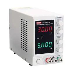 UNI-T 30V 5A Linear Power Supply, UTP3315TFL-II Regulated Bench Power Supply, 4 Digital LED with Alligator Leads-0-منبع تغذیه یونی تی مدل UNI-T UTP3315TFL-II