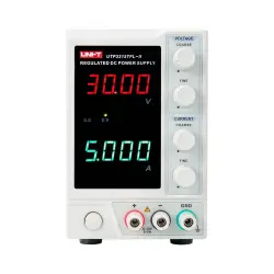 UNI-T 30V 5A Linear Power Supply, UTP3315TFL-II Regulated Bench Power Supply, 4 Digital LED with Alligator Leads-0-منبع تغذیه یونی تی مدل UNI-T UTP3315TFL-II