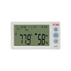 UNI-T A13T humidity & temperature meter-0-دماسنج، رطوبت سنج و ساعت یونی تی مدل UNI-T A13T