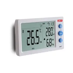 UNI-T A13T humidity & temperature meter-0-دماسنج، رطوبت سنج و ساعت یونی تی مدل UNI-T A13T
