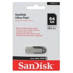 فلش مموری سن دیسک مدل SanDisk Ultra Ultra Flair USB3.0 ظرفیت 64 گیگابایت asrtools