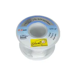 aseran-solder-wire-63-37-0-8mm-250gr-whith-flux-0-سیم لحیم آسران مدل ASERAN 0.8mm 250gr
