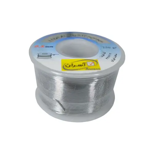 aseran-solder-wire-63-37-0-8mm-250gr-whith-flux-0-سیم لحیم آسران مدل ASERAN 0.8mm 250gr