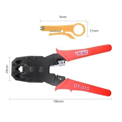 dtek dt-315 crimping tool-0-آچار پرس سوکت شبکه و کابل لخت کن انگشتی دیتک مدل DTEC DT-315