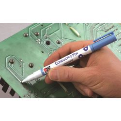 Chemtronics CircuitWorks CW2200STP Circuit Trace Conductive Pen with Standard Tip-0-قلم نقره رسانا چمترونیکس مدل Chemtronics CircuitWorks CW2200STP