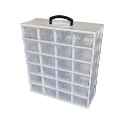 toolbox-24-drawers-ghanad-plast-b06-0-جعبه ابزار 24 کشو قناد پلاست مدل B06