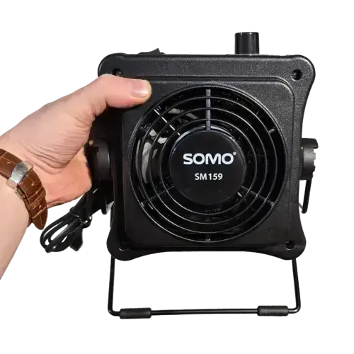 دستگاه مکنده و فن رومیزی سومو مدل SOMO SM159 عصرتولز