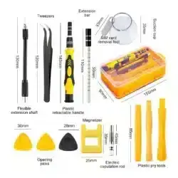 مجموعه 115 عددی پیچ گوشتی و سری پیچ گوشتی مدل 11501 عصرتولز