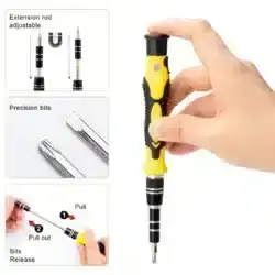 مجموعه 115 عددی پیچ گوشتی و سری پیچ گوشتی مدل 11501 عصرتولز