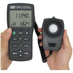 TES 1339P Photosynthesis Light Quantum Meter-0-فتوسنتز متر، PAR متر و نورسنج دیتالاگر تی ای اس مدل TES TES-1339P