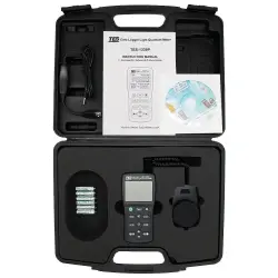 TES 1339P Photosynthesis Light Quantum Meter-0-فتوسنتز متر، PAR متر و نورسنج دیتالاگر تی ای اس مدل TES TES-1339P