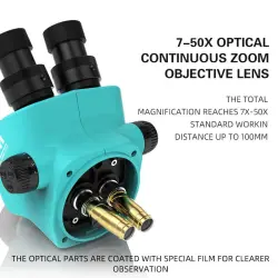 kailiwei-rf4-rf7050tvP-microscope-0-لوپ سه چشم کایلیوی مدل Kailiwei RF4 RF7050TVP
