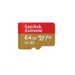 کارت حافظه سن دیسک مدل AsrTools SanDisk 64GB Extreme microSD UHS-I U3 A2 160MB/s