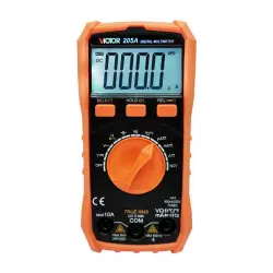 victor-205a-digital-multimeter-0-مولتی متر ویکتور مدل Victor 205A