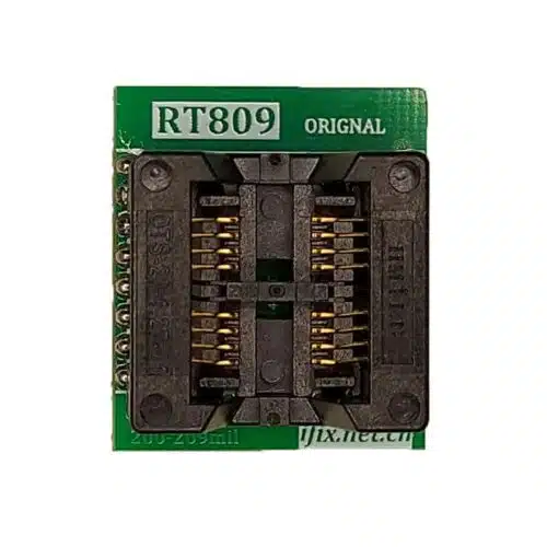 مبدل آی سی زیف 8 پایه پهن SOP8-W RT809 ASRTOOLS