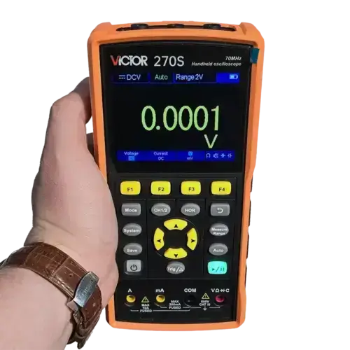 اسیلوسکوپ دستی ویکتور مدل VICTOR 270S