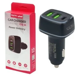 شارژر فندکی تسکو مدل TSCO TCG35 به همراه کابل تبدیل MicroUSB ASRTOOLS