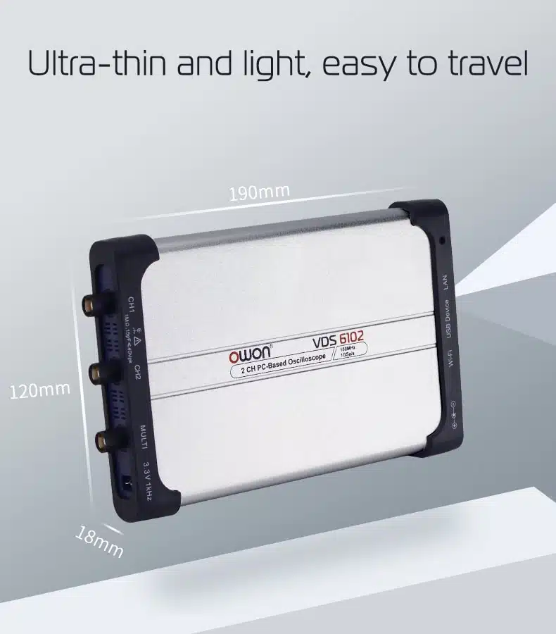 کارت اسیلوسکوپ اوون مدل OWON VDS-6102