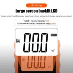 مولتی متر کلمپی ویکتور مدل VICTOR 606C Plus عصرتولز