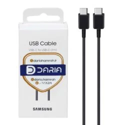 کابل USB-C به USB-C سامسونگ مدل Samsung EP-DA705 عصرتولز