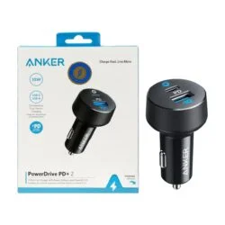 شارژر فندکی انکر مدل ANKER A2721 PowerDrive PD Plus 2 عصرتولز