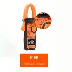 610E VICTOR Digital Clamp Meter AC DC 1000A 6000 Counts True RMS Measure VFD and Inrush Current-0-مولتی متر کلمپی ویکتور مدل VICTOR 610E