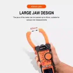 610E VICTOR Digital Clamp Meter AC DC 1000A 6000 Counts True RMS Measure VFD and Inrush Current-0-مولتی متر کلمپی ویکتور مدل VICTOR 610E