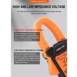 610E VICTOR Digital Clamp Meter AC DC 1000A 6000 Counts True RMS Measure VFD and Inrush Current-0-مولتی متر کلمپی ویکتور مدل VICTOR 610E