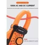 610E VICTOR Digital Clamp Meter AC DC 1000A 6000 Counts True RMS Measure VFD and Inrush Current-0-مولتی متر کلمپی ویکتور مدل VICTOR 610E