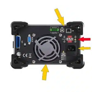 منبع تغذیه دوبل تراکینگ قابل برنامه ریزی هانتک مدل HANTEK HDP-4324B عصرتولز