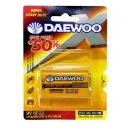 باتری کتابی دوو مدل AsrTools DAEWOO 6F22