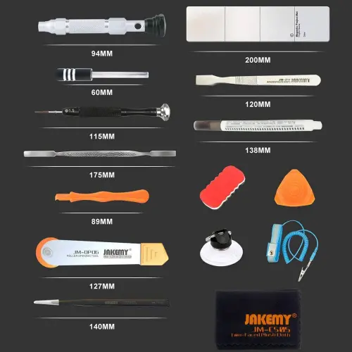 Jakemy JM-P13 54 in 1 Professional repair tool kit JM-P13-0-ست پیچ گوشتی مجموعه 54 عددی جک می مدل Jakemy JM-P13