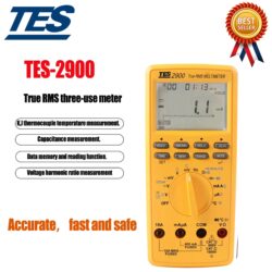 مولتی متر دستی تی ای اس مدل True RMS TES-2900