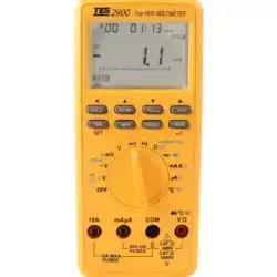 مولتی متر دستی تی ای اس مدل True RMS TES-2900