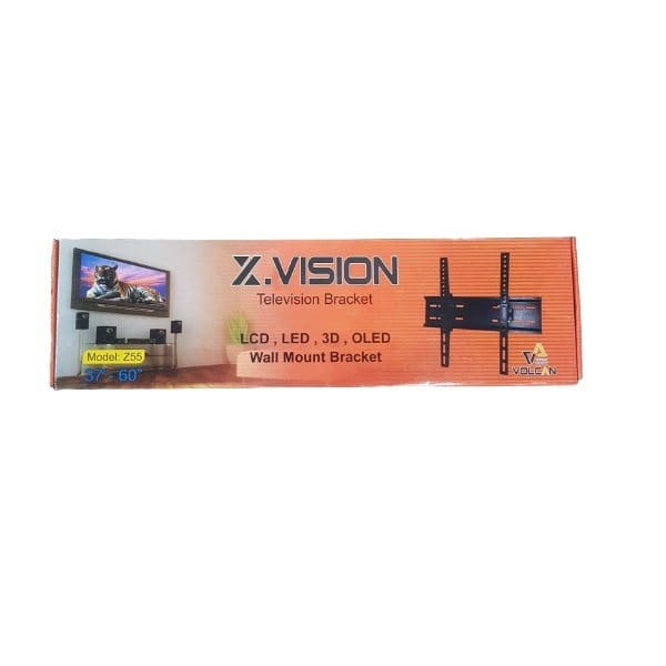 پایه دیواری تلویزیون ایکس ویژن مدل Z55 مناسب برای تلویزیون های 37 تا 60 اینچ ASRTOOLS