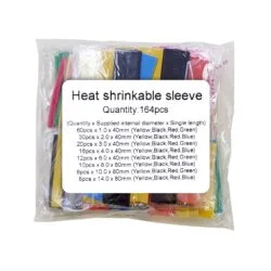 پک شیرینک حرارتی میکس بسته 164 عددی مدل Shirink-164pcs عصرتولز