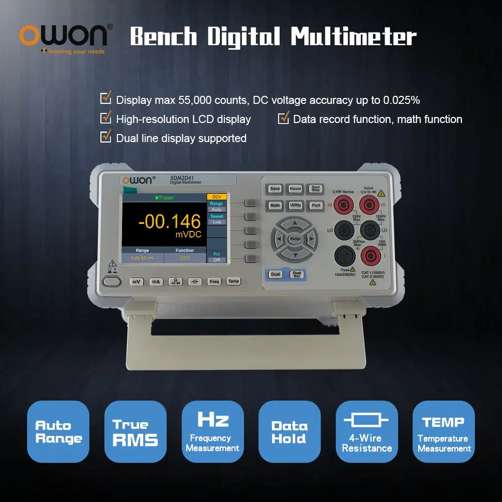 مولتی متر دیجیتال رومیزی اوون مدل OWON XDM-2041