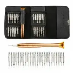 ست پیچ گوشتی کیف چرمی مدل ASR-25 مجموعه 25 عددی - تصویر 3