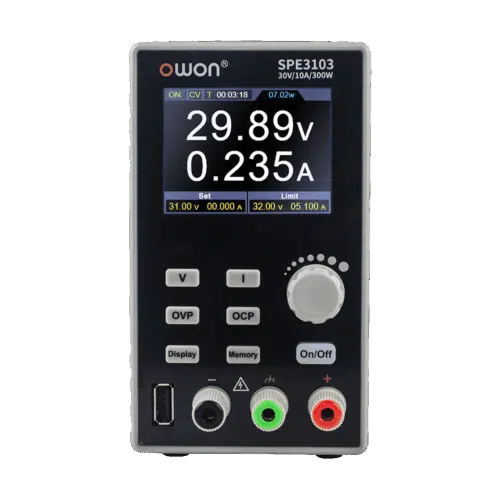 منبع تغذیه دیجیتال قابل برنامه ریزی اوون مدل OWON SPE6103 عصرتولز