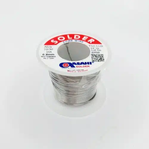 سیم لحیم آساهی مدل asahi 0.8mm 100gr 70/30 عصرتولز