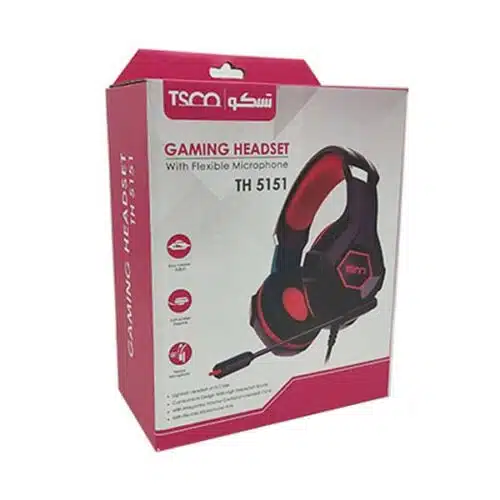 هدفون مخصوص بازی تسکو مدل TSCO TH 5151 asrtools