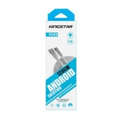 کابل تبدیل USB به microUSB کینگ استار مدل KINGSTAR K112A طول 1.2 متر ASRTOOLS