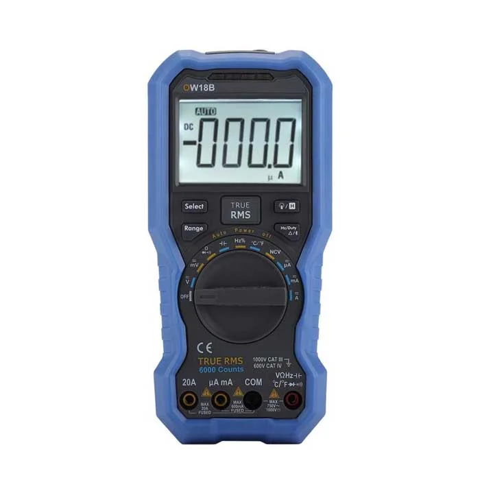 مولتی متر بلوتوث دار و دیتالاگر اوون مدل OWON OW18B عصرتولز مولتی متر بلوتوث دار و دیتالاگر اوون مدل OWON OW18B عصرتولز