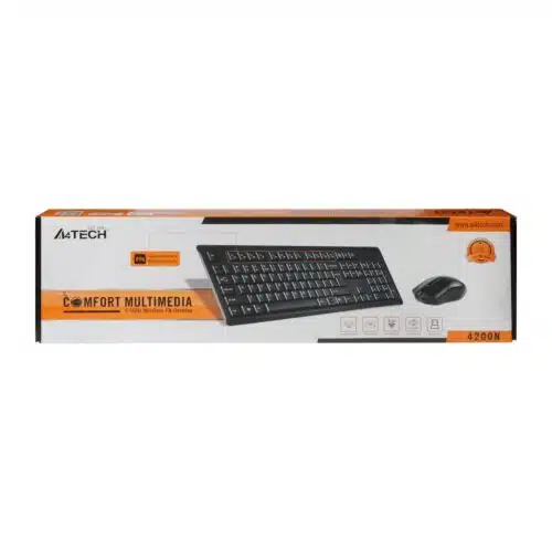 کیبورد و ماوس ای فورتک مدل A4TECH 4200N عصرتولز