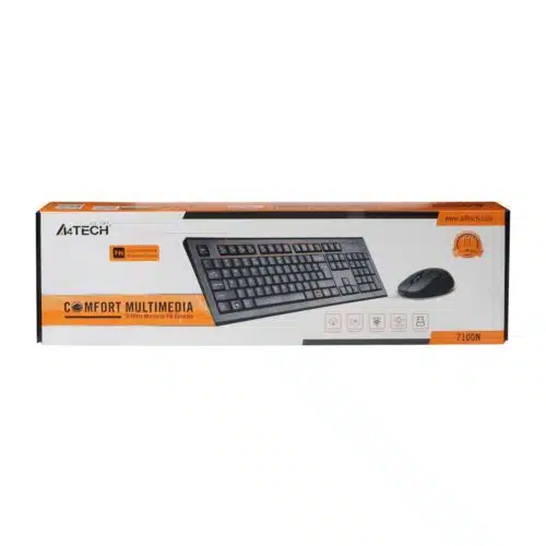کیبورد و ماوس بیسیم ای فورتک مدل A4TECH 7100N عصرتولز
