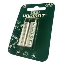 باتری نیم قلمی یونومات مدل UNOMAT Muscle Heavy Duty بسته دو عددی ASRTOOLS