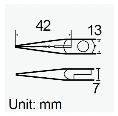 انبر دم باریک پروسکیت مدل Proskit 8PK-906