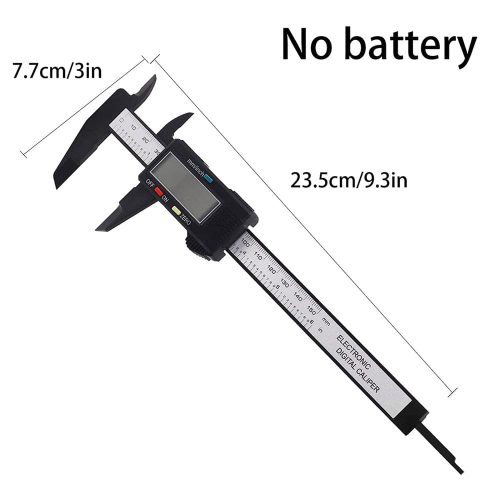 Digital Caliper Measuring Tool, CACHOR 0-6 Vernier Caliper - 150mm Electronic Micrometer Caliper with Large LCD Screen, Auto-Off, Inch Millimeter Conversion-0-کولیس دیجیتال مدل 150mm