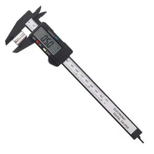 Digital Caliper Measuring Tool, CACHOR 0-6 Vernier Caliper - 150mm Electronic Micrometer Caliper with Large LCD Screen, Auto-Off, Inch Millimeter Conversion-0-کولیس دیجیتال مدل 150mm
